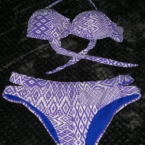 Dynamic Blue 2 Piece Swimsuit
